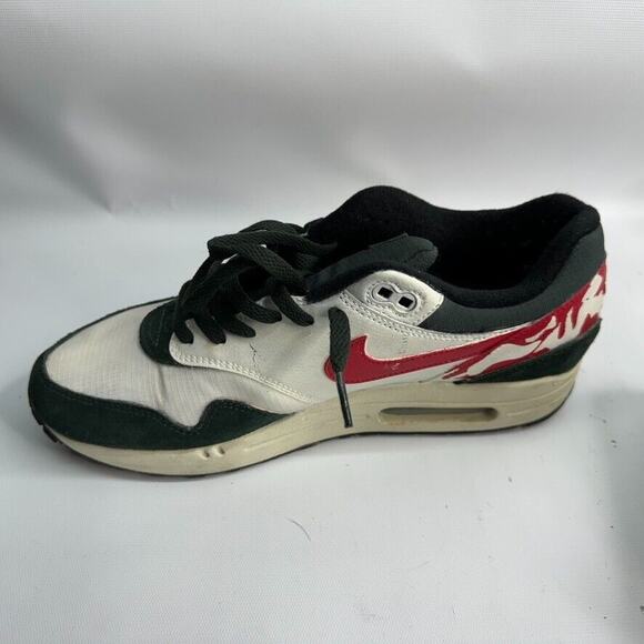 Nike Air Max 1 Outdoor Green 2019 Customize Size 9.5 (READ) - Picture 6 of 8